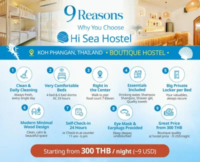 Hi Sea Hostel - Boutique Style in Center, 15 min Walk from Pier – 照片 12